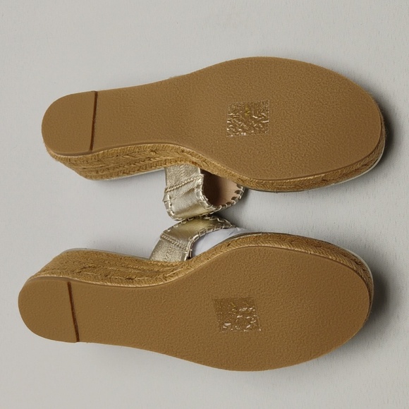 Jack Rogers Marbella Mid Wedge  Whipstitch Thong Sandals - Picture 5 of 5